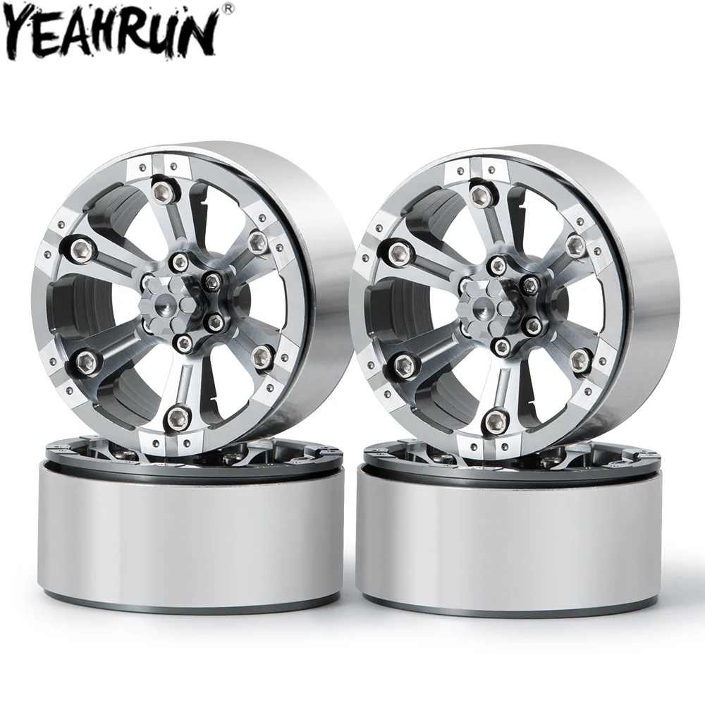 YEAHRUN 1.9inch Beadlock Wheel Rim for 1/10 Axial SCX10 CC01 F350 D90 90034 RC Rock Crawler Car Wheel Hubs
YEAHRUN 1.9inch Beadlock Wheel Rim for 1/10 Axial SCX10 CC01 F350 D90 90034 RC Rock Crawler Car Wheel Hubs