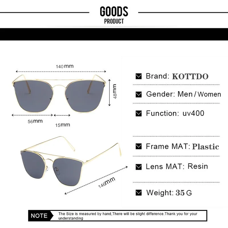 Brands Design Women Oversized Sunglasses Anti-reflective Mirror Fashion New Square Sun Glasses Metal Glasses Men Uv400 
Brands Design Women Oversized Sunglasses Anti-reflective Mirror Fashion New Square Sun Glasses Metal Glasses Men Uv400
