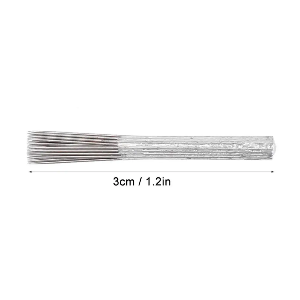 Assorted Sterilized 10Pcs 40Pin 3cm Semi-Permanet Tattoo Eyebrow Needles Hand Embroidery Blades Needles Tattoo Machine Supplies
Assorted Sterilized 10Pcs 40Pin 3cm Semi-Permanet Tattoo Eyebrow Needles Hand Embroidery Blades Needles Tattoo Machine Supplies