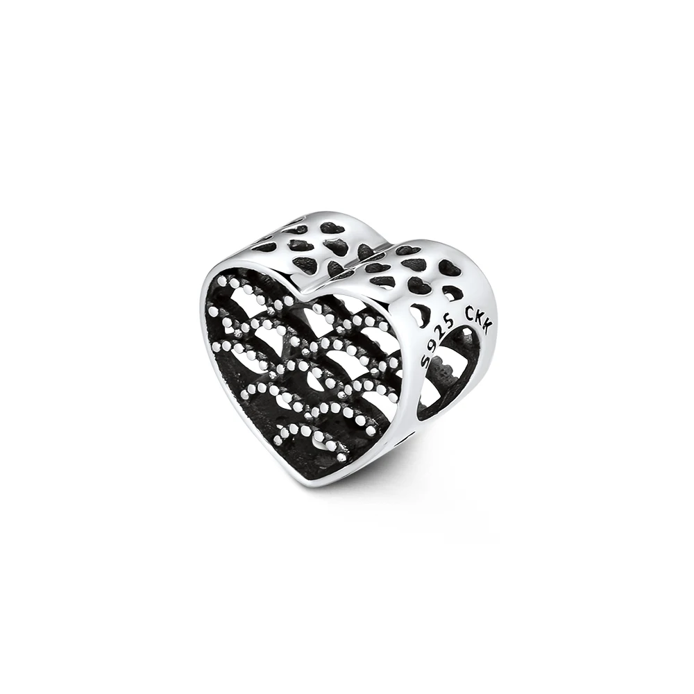 Fits for Pandora Charms Bracelets Openwork Heart Beads 100% 925 Sterling-Silver-Jewelry Free Shipping
Fits for Pandora Charms Bracelets Openwork Heart Beads 100% 925 Sterling-Silver-Jewelry Free Shipping