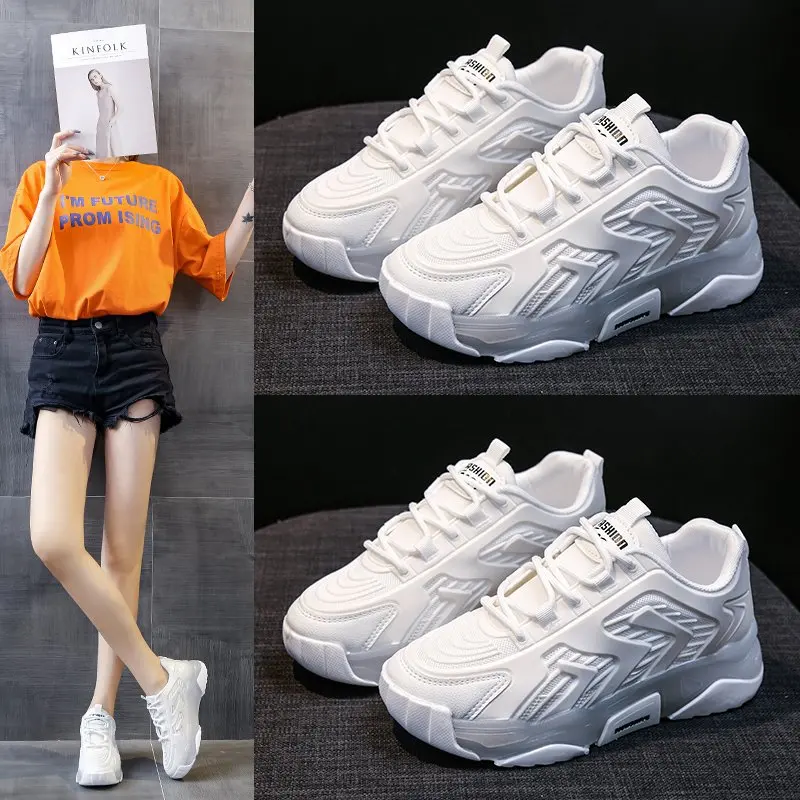 Net Red Shoes Women's Summer Trend 2021 New Spring and Autumn Students All-match European and American Style Sports and Leisure
Net Red Shoes Women's Summer Trend 2021 New Spring and Autumn Students All-match European and American Style Sports and Leisure