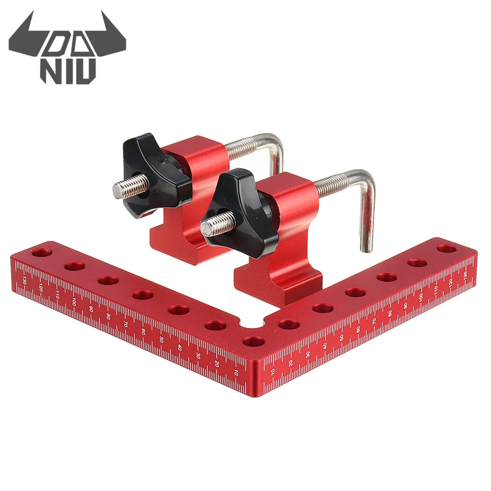 100/120/140mm Two Side Metric Scale Woodworking Clamping L-Shaped Auxiliary Fixture Splicing Board Positioning Panel Fixed Clip
100/120/140mm Two Side Metric Scale Woodworking Clamping L-Shaped Auxiliary Fixture Splicing Board Positioning Panel Fixed Clip