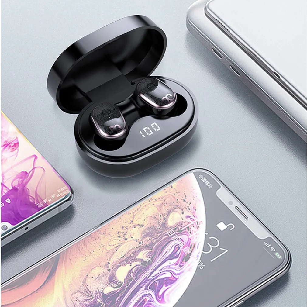 Беспроводные наушники мини-размера, беспроводные наушники для спорта, бега, беспроводные наушники с шумоподавлением, стереонаушники для сп...
Беспроводные наушники мини-размера, беспроводные наушники для спорта, бега, беспроводные наушники с шумоподавлением, стереонаушники для сп...