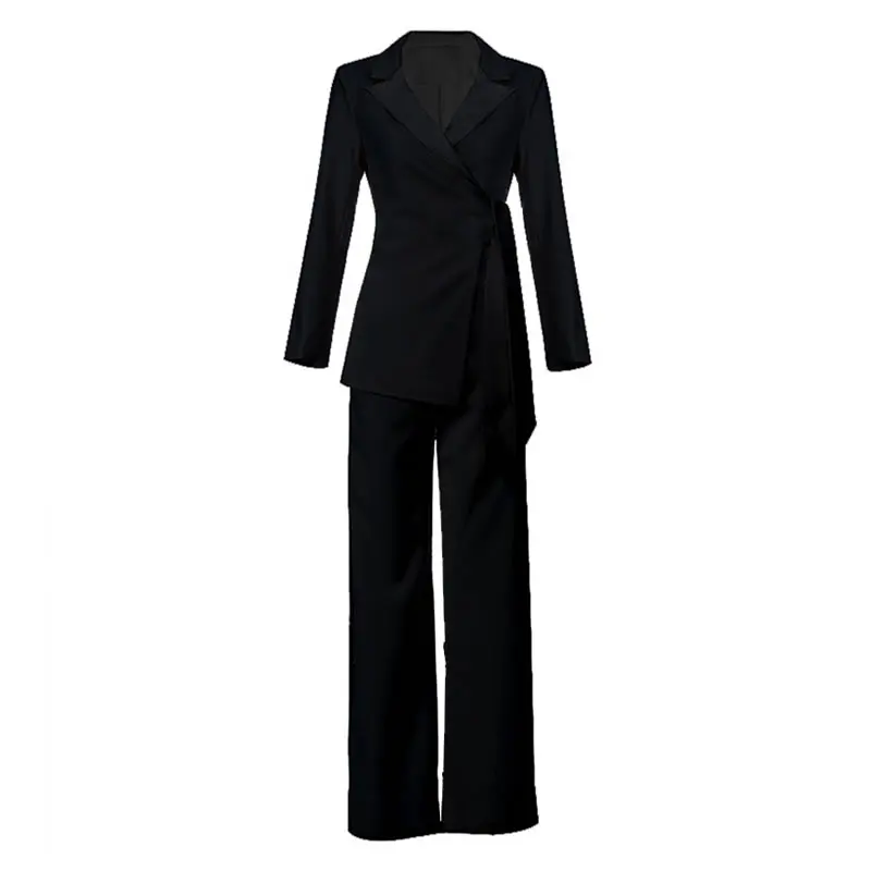 JSXDHK Runway Design Autumn Office OL 2 Piece Set Women Notched Lace Up White Blazers Coat + Work Split bell-bottoms Pants Suit
JSXDHK Runway Design Autumn Office OL 2 Piece Set Women Notched Lace Up White Blazers Coat + Work Split bell-bottoms Pants Suit