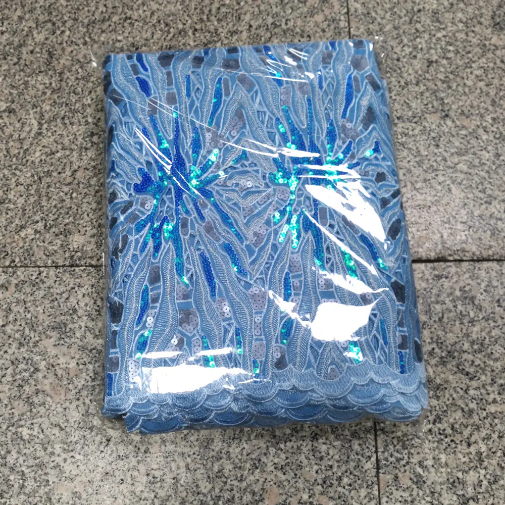 Beautiful l Sky Blue Big African Handcut Organza Lace Fabric With Allover Sequins Metallic Lurex 5Yard Nigerian Celebration Wear
Beautiful l Sky Blue Big African Handcut Organza Lace Fabric With Allover Sequins Metallic Lurex 5Yard Nigerian Celebration Wear