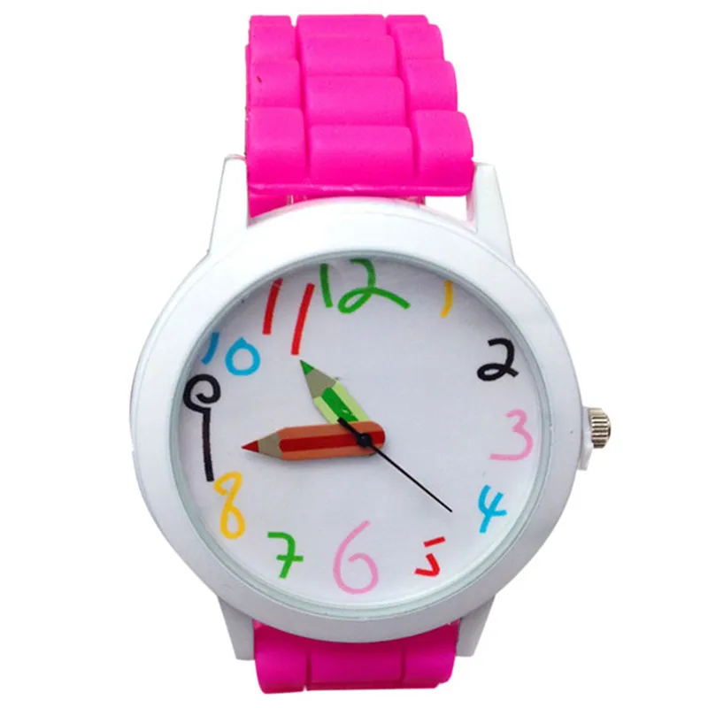 Brand Fashion Jelly Silicone Pencil Watch Women Wristwatch Casual Candy Color Watch Relogio Feminino Drop Shipping P000881
Brand Fashion Jelly Silicone Pencil Watch Women Wristwatch Casual Candy Color Watch Relogio Feminino Drop Shipping P000881