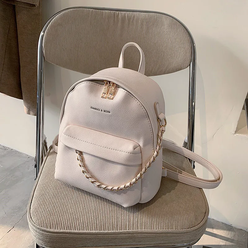 Brand Design Women Backpack Small Fashion Chain School Bag for Teenager Girls PU Leather Travel Female Shoulder Bag Lady Daypack
Brand Design Women Backpack Small Fashion Chain School Bag for Teenager Girls PU Leather Travel Female Shoulder Bag Lady Daypack