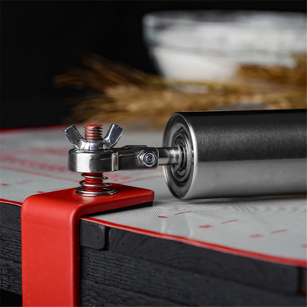 Stainless steel roller pin light dough roller pin labor protection big cake roller pizza baking biscuit hot pot cake tool
Stainless steel roller pin light dough roller pin labor protection big cake roller pizza baking biscuit hot pot cake tool