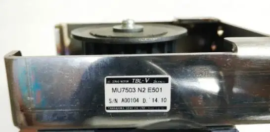 Серводвигатель MU7503 N2 E501, б/у, 85% новый, 3 месяца гарантии, бесплатная доставка
Серводвигатель MU7503 N2 E501, б/у, 85% новый, 3 месяца гарантии, бесплатная доставка