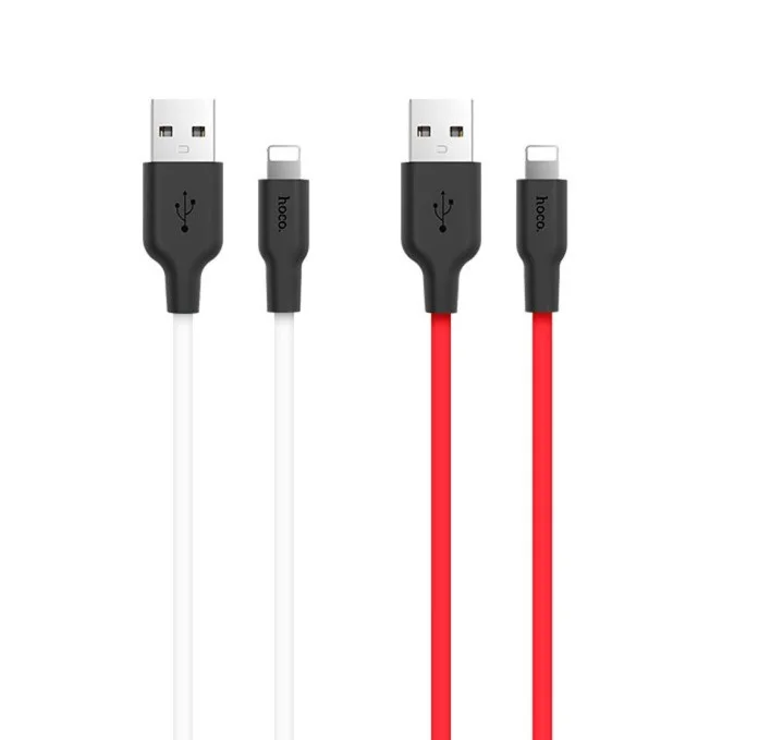 HOCO X21 Дата-кабель USB 2.0A для Apple 8-pin 1м | Мобильные телефоны и аксессуары
