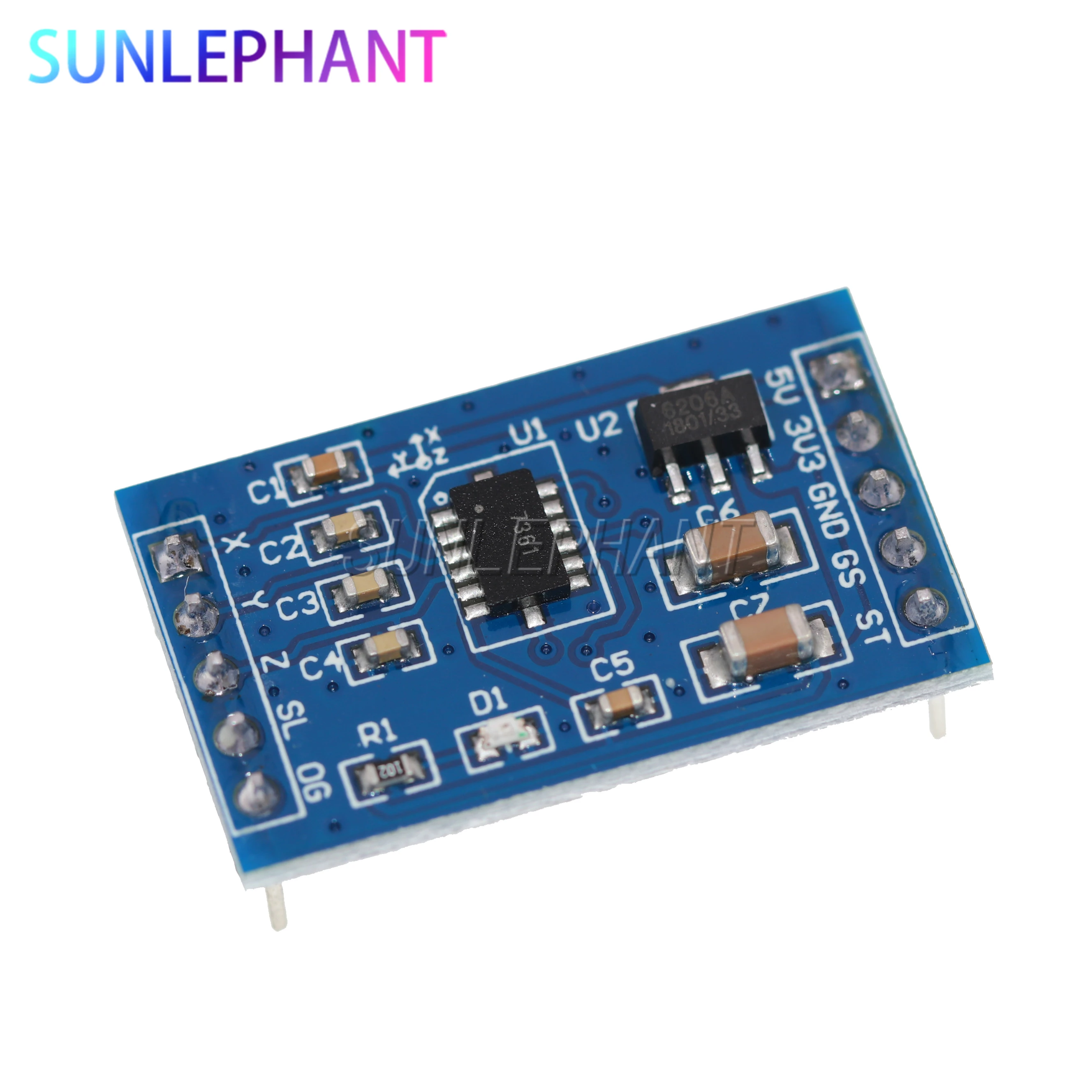 MMA7361 Acceleration Angle Speed Sensor Module Inclination Accelerometer Acceleration Board
MMA7361 Acceleration Angle Speed Sensor Module Inclination Accelerometer Acceleration Board