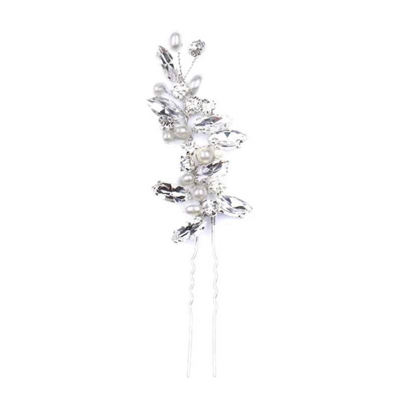Bride Hairpins Rhinestone Pearl Women Jewelry Headwear Hair Decoration Wedding
Bride Hairpins Rhinestone Pearl Women Jewelry Headwear Hair Decoration Wedding