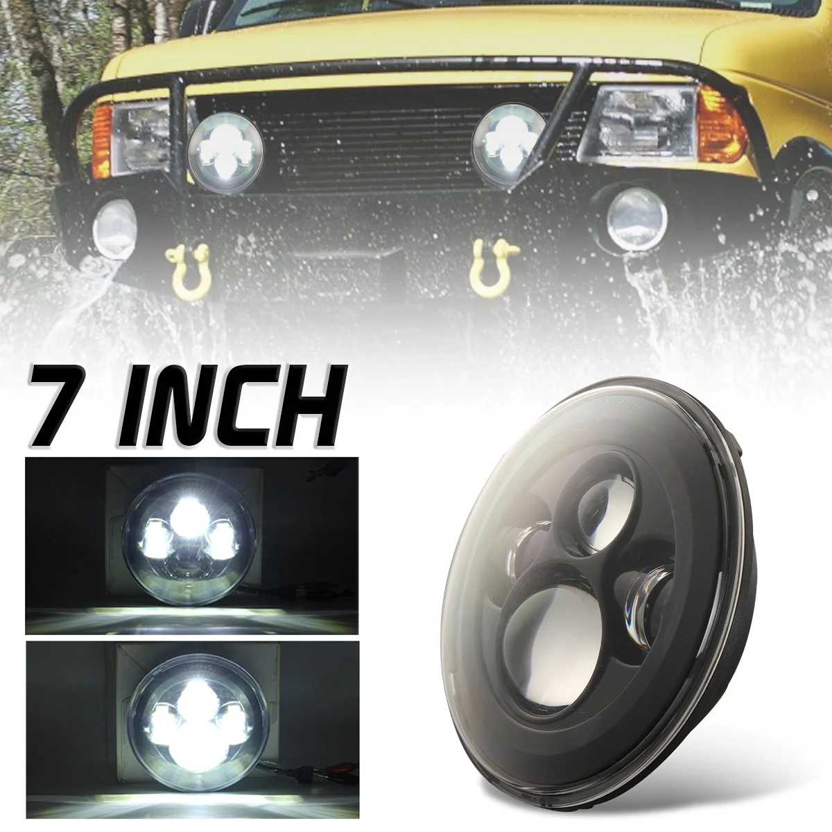 7 Inch 9-36V 200W 6000K Round LED Headlights DRL Hi/Lo Beam Fit for Jeep Wrangler JK TJ CJ FXD FXDB FXDL FXDC FXD35 FXDSE FXDF
7 Inch 9-36V 200W 6000K Round LED Headlights DRL Hi/Lo Beam Fit for Jeep Wrangler JK TJ CJ FXD FXDB FXDL FXDC FXD35 FXDSE FXDF
