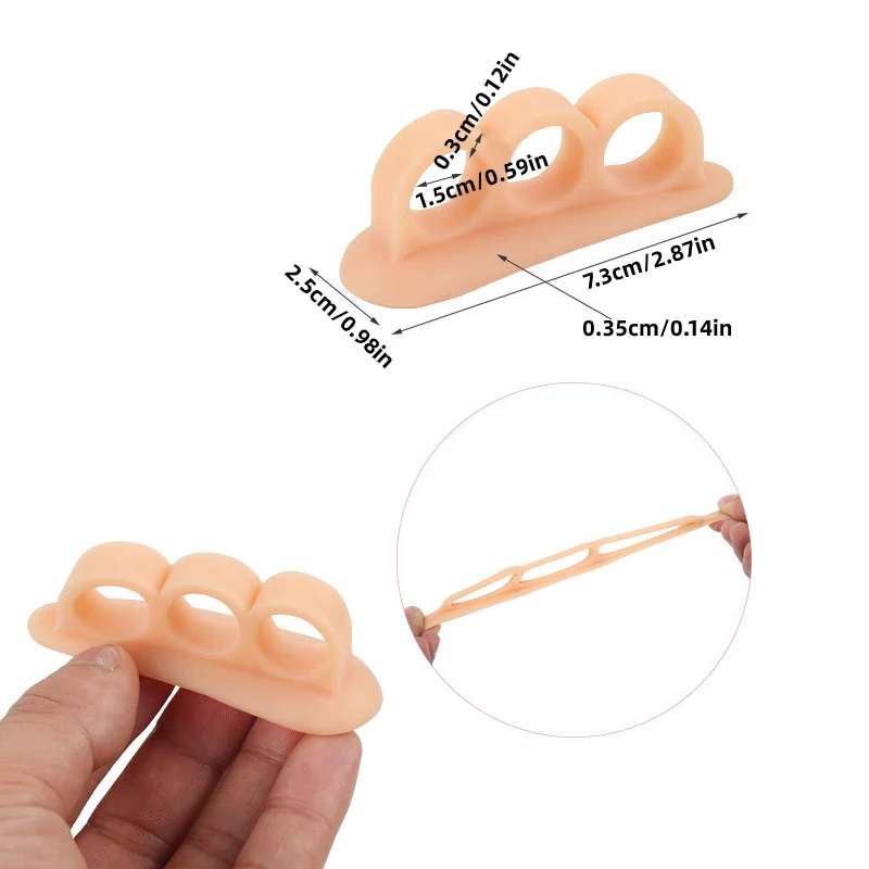 2pieces=1pair Toe Overlap Bending Deformation Correction Hallux Valgus Hammer Splitter Plantar Fasciitis Pedicure Care Tools
2pieces=1pair Toe Overlap Bending Deformation Correction Hallux Valgus Hammer Splitter Plantar Fasciitis Pedicure Care Tools