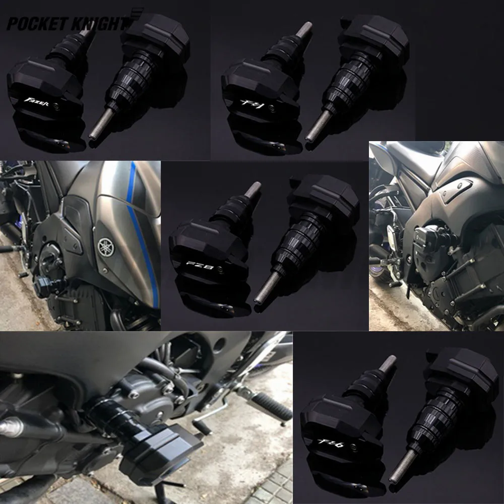 Ползунок с рамкой для YAMAHA FZ1 FZ6 FZ8 FAZER FZ 1 6 8 Защита от падения рамка ползунок
