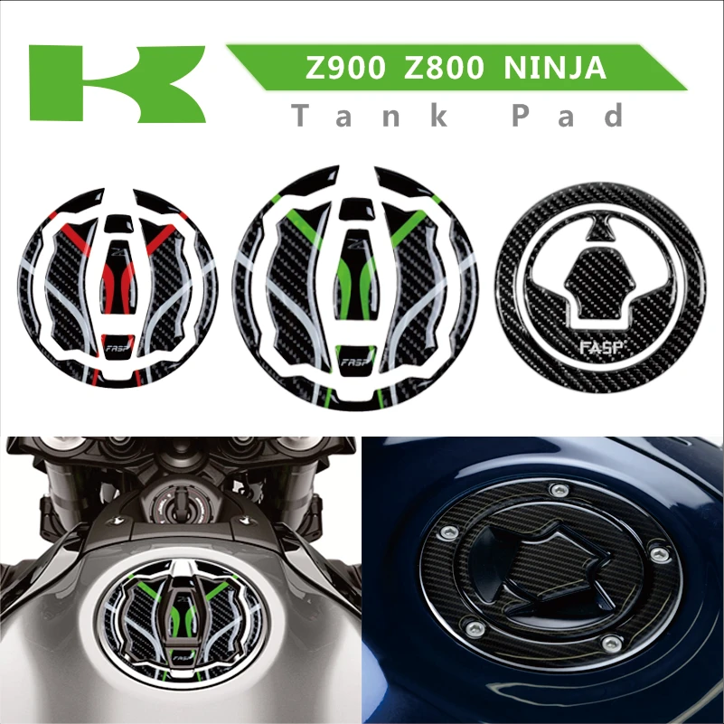 Наклейка на бак мотоцикла аксессуары для Kawasaki Z900 Z1000 Z800 Ninja 400 300 250 Versys 650 Er6n Zx6r