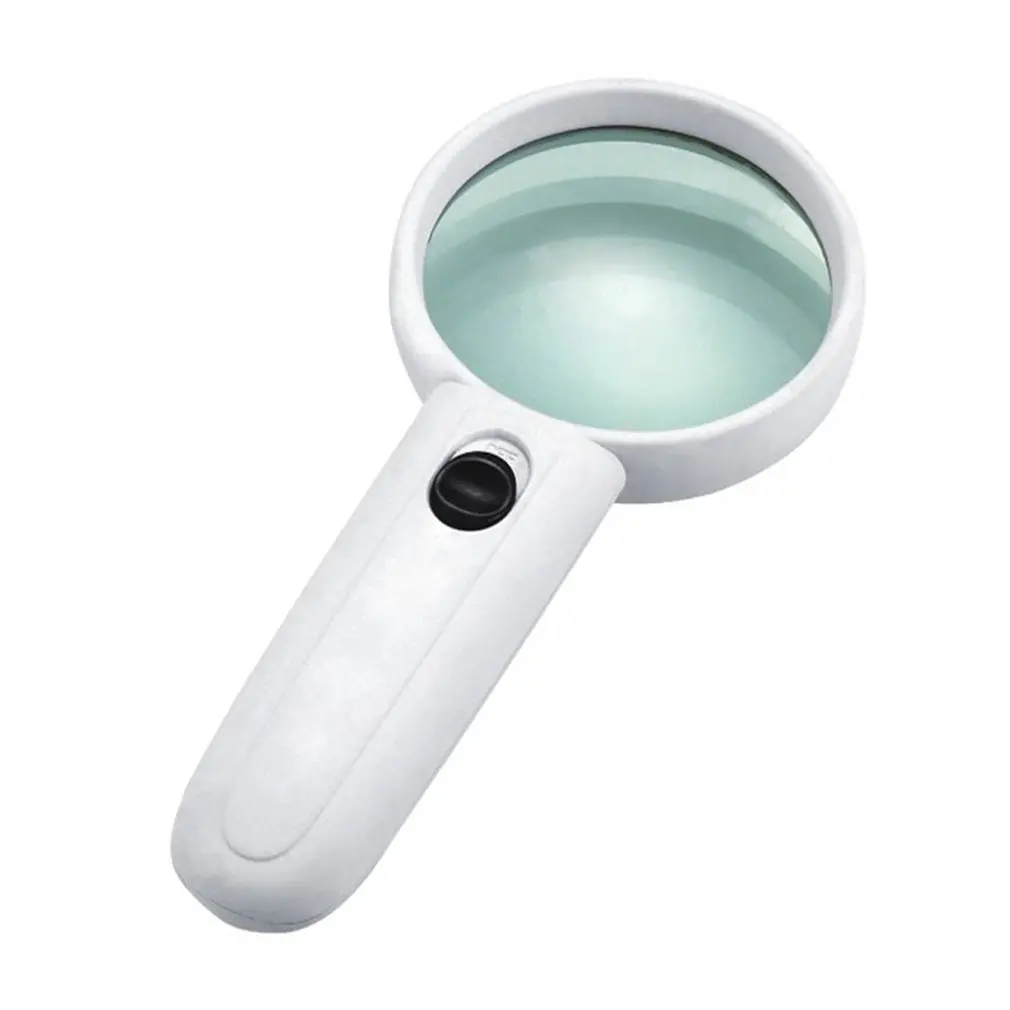 2 LED Light 4X Magnifying Glass Lens Handheld Mini Pocket Microscope Reading Jewelry Loupe Top Quality Handheld Magnifiers Sale
2 LED Light 4X Magnifying Glass Lens Handheld Mini Pocket Microscope Reading Jewelry Loupe Top Quality Handheld Magnifiers Sale