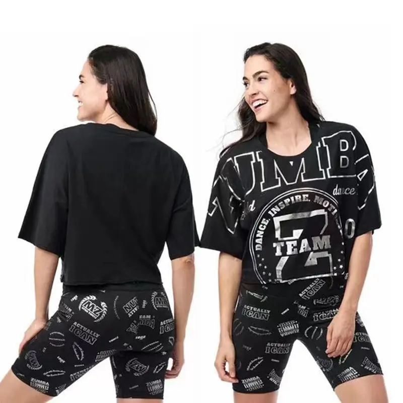 ZUMBA Yoga Wear Zumba Wear Dance Wear F Fitness Summer Wear New Aerobics Wear Sportswear Women's Yoga Exercise Tops
ZUMBA Yoga Wear Zumba Wear Dance Wear F Fitness Summer Wear New Aerobics Wear Sportswear Women's Yoga Exercise Tops
