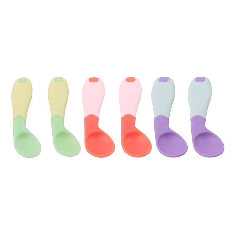 Silicone Baby Feeding Spoon Newborn Baby Spoons Soft Safety Utensils Patchwork Baby Children Tableware Utensils
Silicone Baby Feeding Spoon Newborn Baby Spoons Soft Safety Utensils Patchwork Baby Children Tableware Utensils