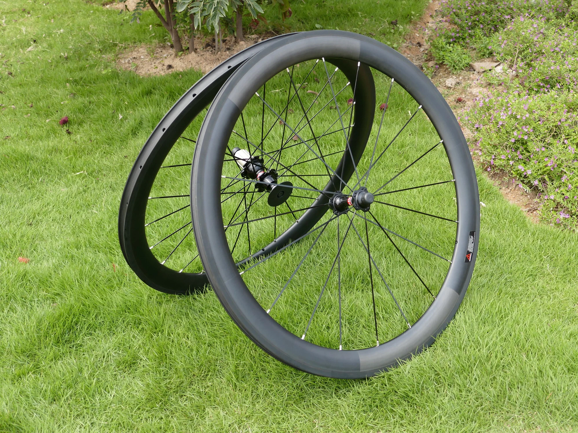 

FLX-WS-CW5 Full Carbon 700C Road Bike Clincher Wheelset Depth 50mm Toray Carbon Wheel Rim Basalt Brake Side Width 27mm