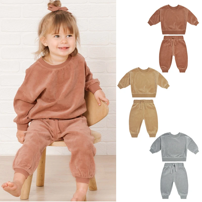 Children's Cotton Suit 2021 New Baby Round Neck Long Sleeve Trousers Two-piece Set
Children's Cotton Suit 2021 New Baby Round Neck Long Sleeve Trousers Two-piece Set
