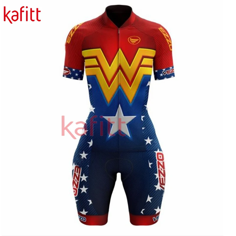 Костюм cafitt для активного отдыха женский спортивный комбинезон с коротким