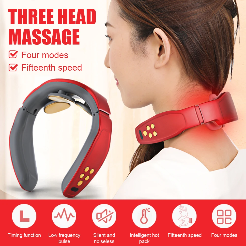Electric Neck Massager And Pulse Back 6 Modes Power Control Far Infrared Heating Pain Relief Tool Health Care Relaxation Machine
Electric Neck Massager And Pulse Back 6 Modes Power Control Far Infrared Heating Pain Relief Tool Health Care Relaxation Machine