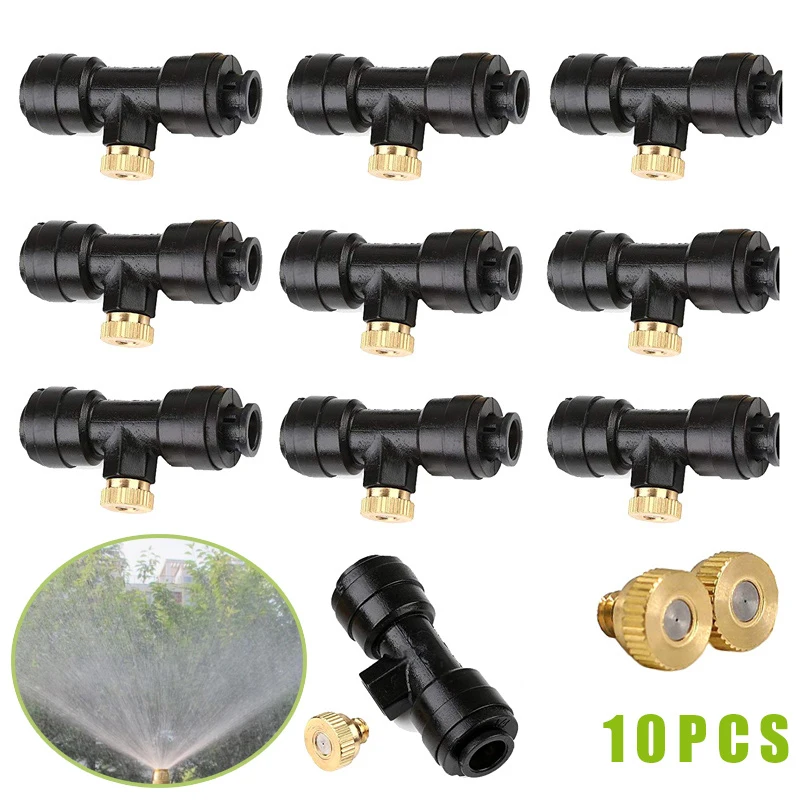 Brass Misting Nozzles Kit 10x 0.3mm 10/24 UNC+10x Slip-Lok Misting Nozzle+1x Plug Set Home Accessories
Brass Misting Nozzles Kit 10x 0.3mm 10/24 UNC+10x Slip-Lok Misting Nozzle+1x Plug Set Home Accessories