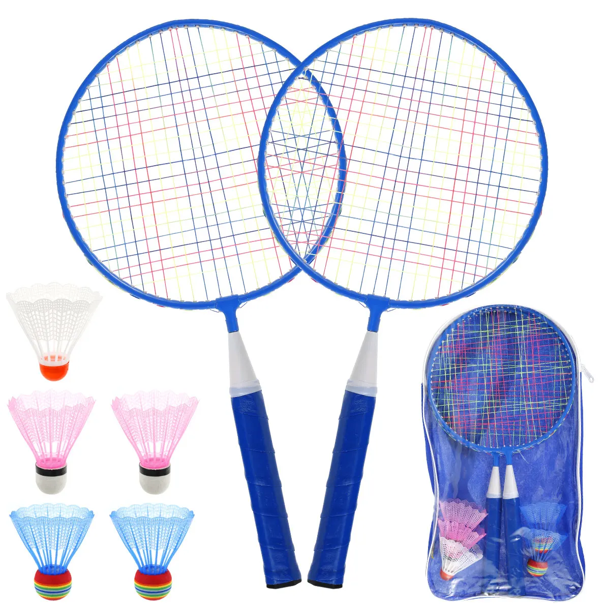 1 Set Lightweight Badminton Racket for Children Sports Set with 5 Badminton and Carry Bag for Child Beginner Players Sport Game
1 Set Lightweight Badminton Racket for Children Sports Set with 5 Badminton and Carry Bag for Child Beginner Players Sport Game