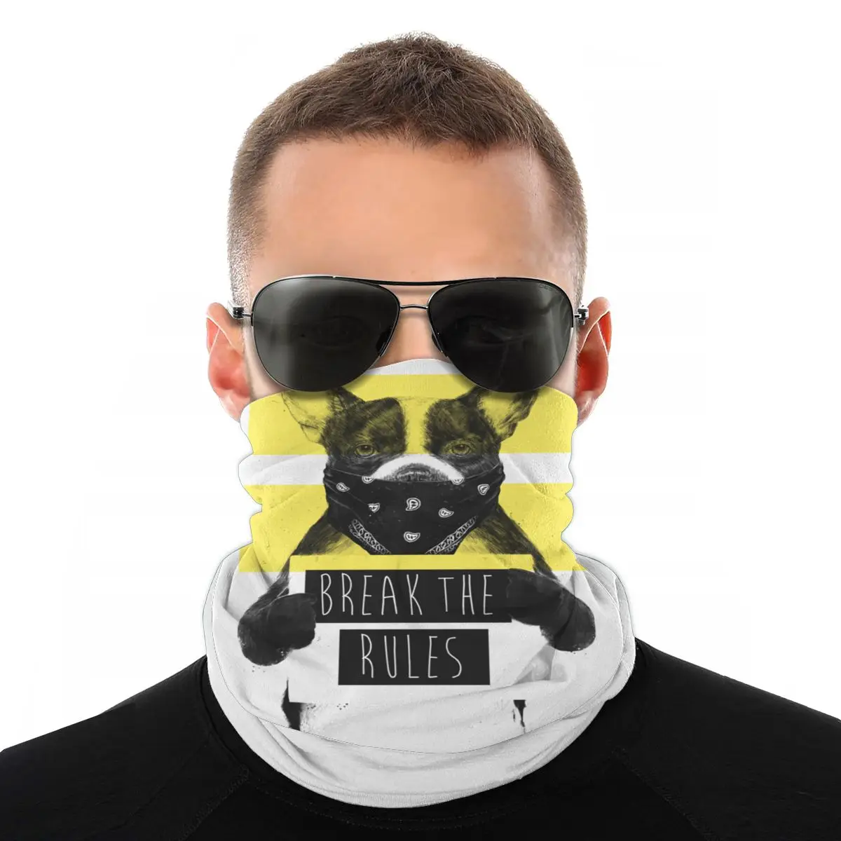 Rebel Dog French Bulldog Magic Scarf Neck Face Mask Halloween Neck Gaiter Balaclava Bandanas Polyester Headband Outdoor Hiking
Rebel Dog French Bulldog Magic Scarf Neck Face Mask Halloween Neck Gaiter Balaclava Bandanas Polyester Headband Outdoor Hiking
