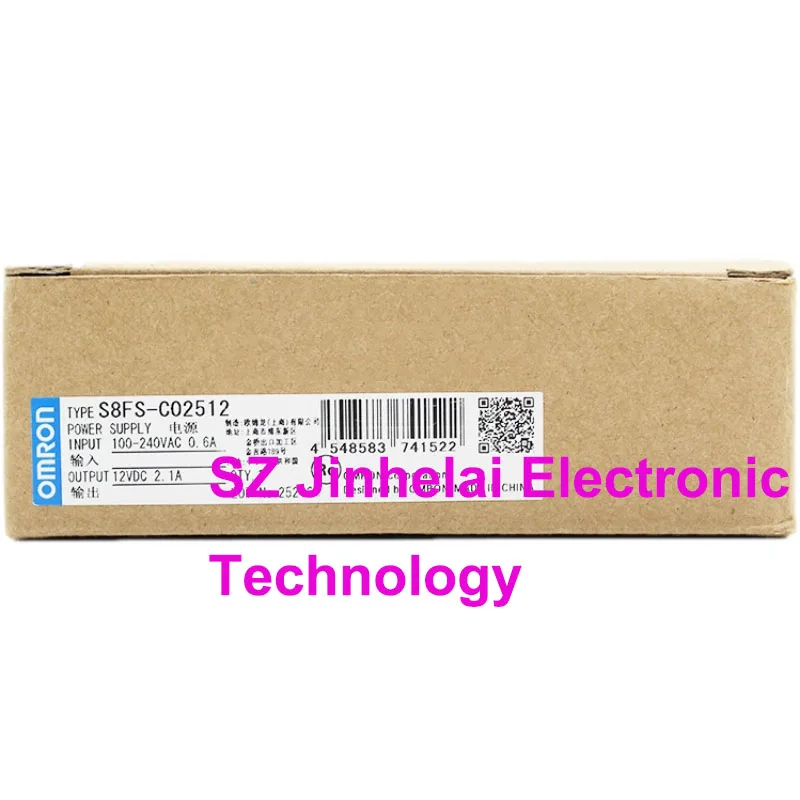 Новый и оригинальный S8FS-C02512 OMRON Импульсный источник питания 25 Вт 2,1 а 12 В постоянного тока
Новый и оригинальный S8FS-C02512 OMRON Импульсный источник питания 25 Вт 2,1 а 12 В постоянного тока
