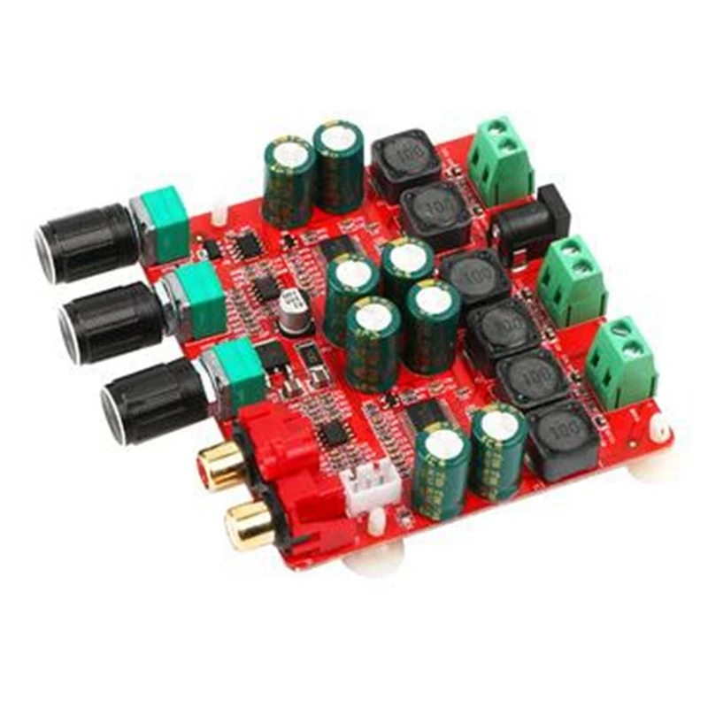 TPA3118 Digital Power Amplifier Board 30W+30W+60W (Bass) High-Power 2.1-Channel Stereo Speaker Power Amplifier Board
TPA3118 Digital Power Amplifier Board 30W+30W+60W (Bass) High-Power 2.1-Channel Stereo Speaker Power Amplifier Board