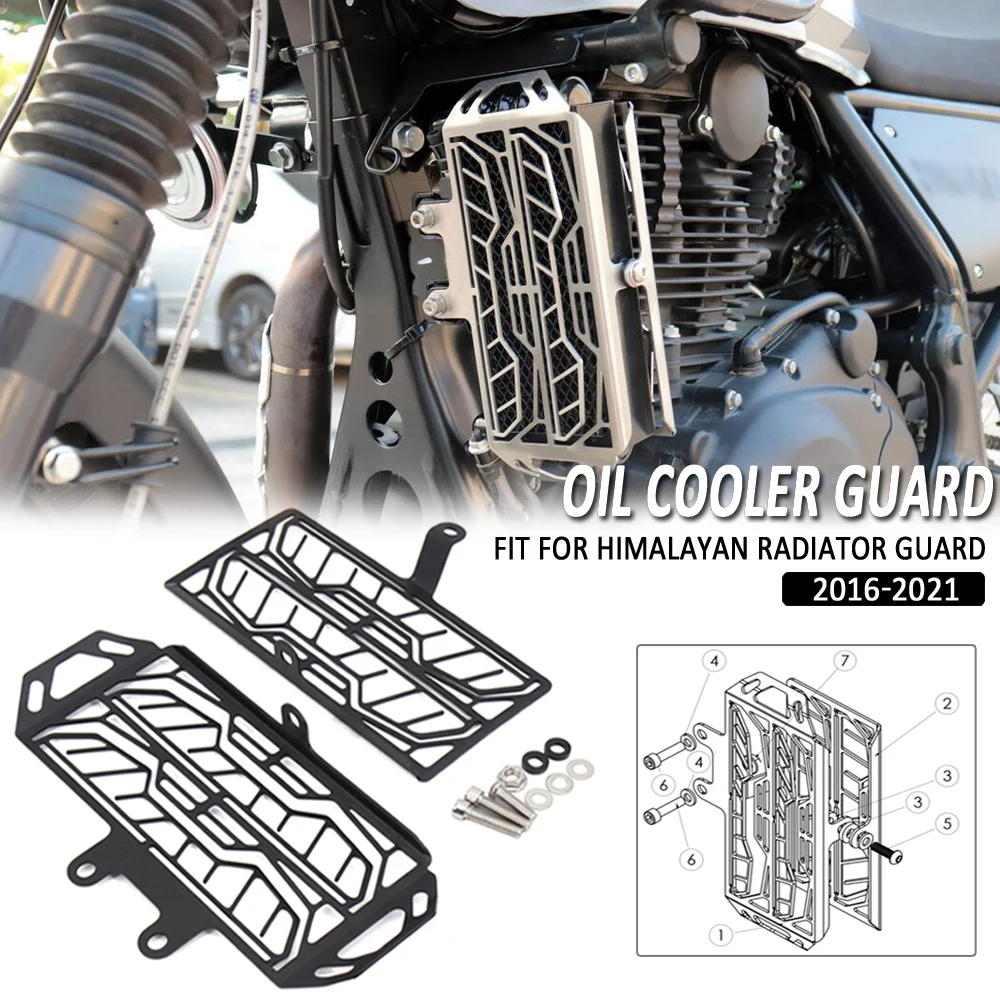 NEW Motorcycle For Royal Enfield Fit Himalayan Radiator Cover Oil Cooler Guard Protective Guards 2016-2021 2020 2019 2018 2017
NEW Motorcycle For Royal Enfield Fit Himalayan Radiator Cover Oil Cooler Guard Protective Guards 2016-2021 2020 2019 2018 2017