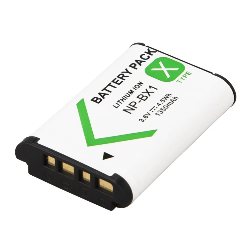 GTF 3.6V 1350 mAh NP-BX1 NP BX1 NPBX1 Rechargeable Camera Battery For Sony DSC-RX100 RX100 HDR-AS15
GTF 3.6V 1350 mAh NP-BX1 NP BX1 NPBX1 Rechargeable Camera Battery For Sony DSC-RX100 RX100 HDR-AS15