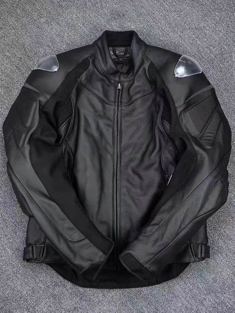 Winter Cold-proof Motorcycle Jacket Waterproof Moto Motocross Jacket Motorbike Riding Clothing Calf Skin Thick Moto Jacket
Winter Cold-proof Motorcycle Jacket Waterproof Moto Motocross Jacket Motorbike Riding Clothing Calf Skin Thick Moto Jacket