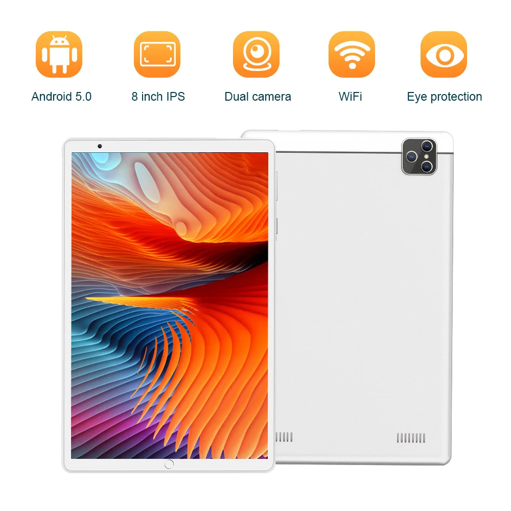 8inch sim card3G kids tablet dual card phone tablet analog TV Android 6.0