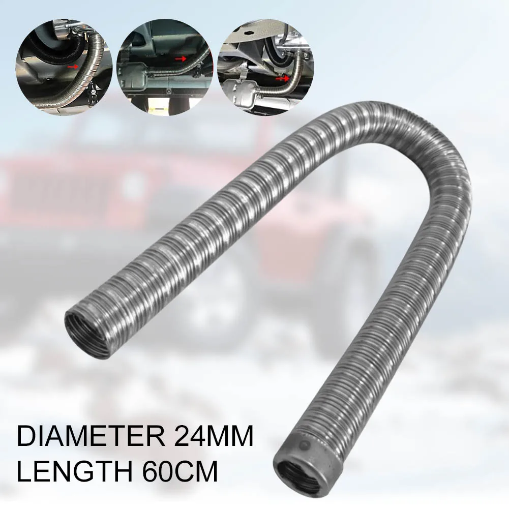 600mm 24mm Air Parking Heater Stainless Steel Exhaust Pipe Round Tube Gas Vent for Air Diesels Parking Tank Accessories
600mm 24mm Air Parking Heater Stainless Steel Exhaust Pipe Round Tube Gas Vent for Air Diesels Parking Tank Accessories