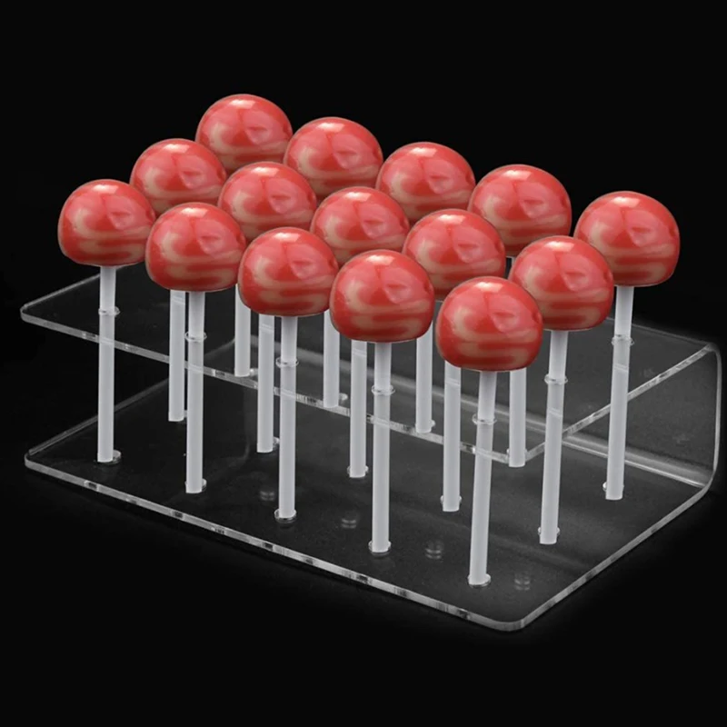 15 Holes Acrylic Lollipop Display Stand Wedding Party Candy Dessert Stick Holder Acrylic Rectangle Shape Durable Display Holder
15 Holes Acrylic Lollipop Display Stand Wedding Party Candy Dessert Stick Holder Acrylic Rectangle Shape Durable Display Holder