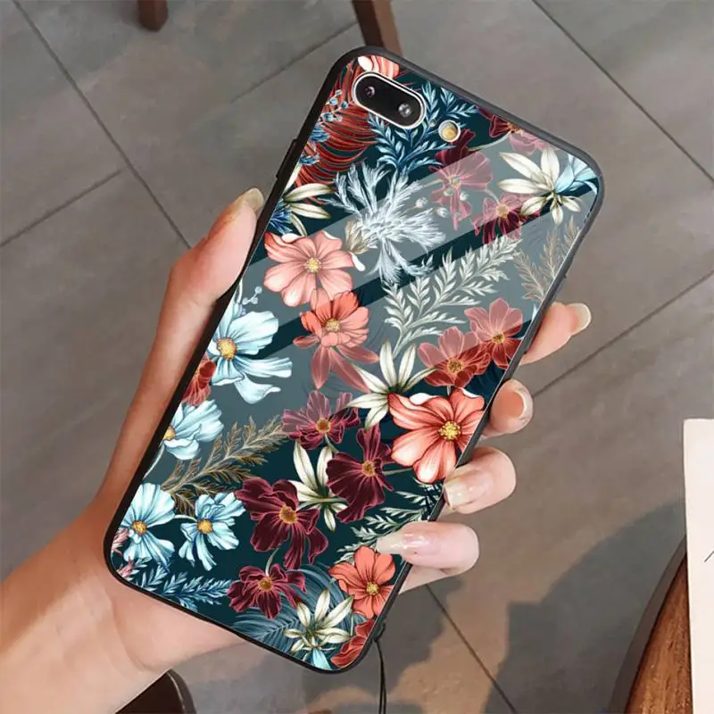 Fashion Retro Style Flowers Phone Case Tempered glass For iphone 5C 6 6S 7 8 plus X XS XR 11 PRO MAX
Fashion Retro Style Flowers Phone Case Tempered glass For iphone 5C 6 6S 7 8 plus X XS XR 11 PRO MAX