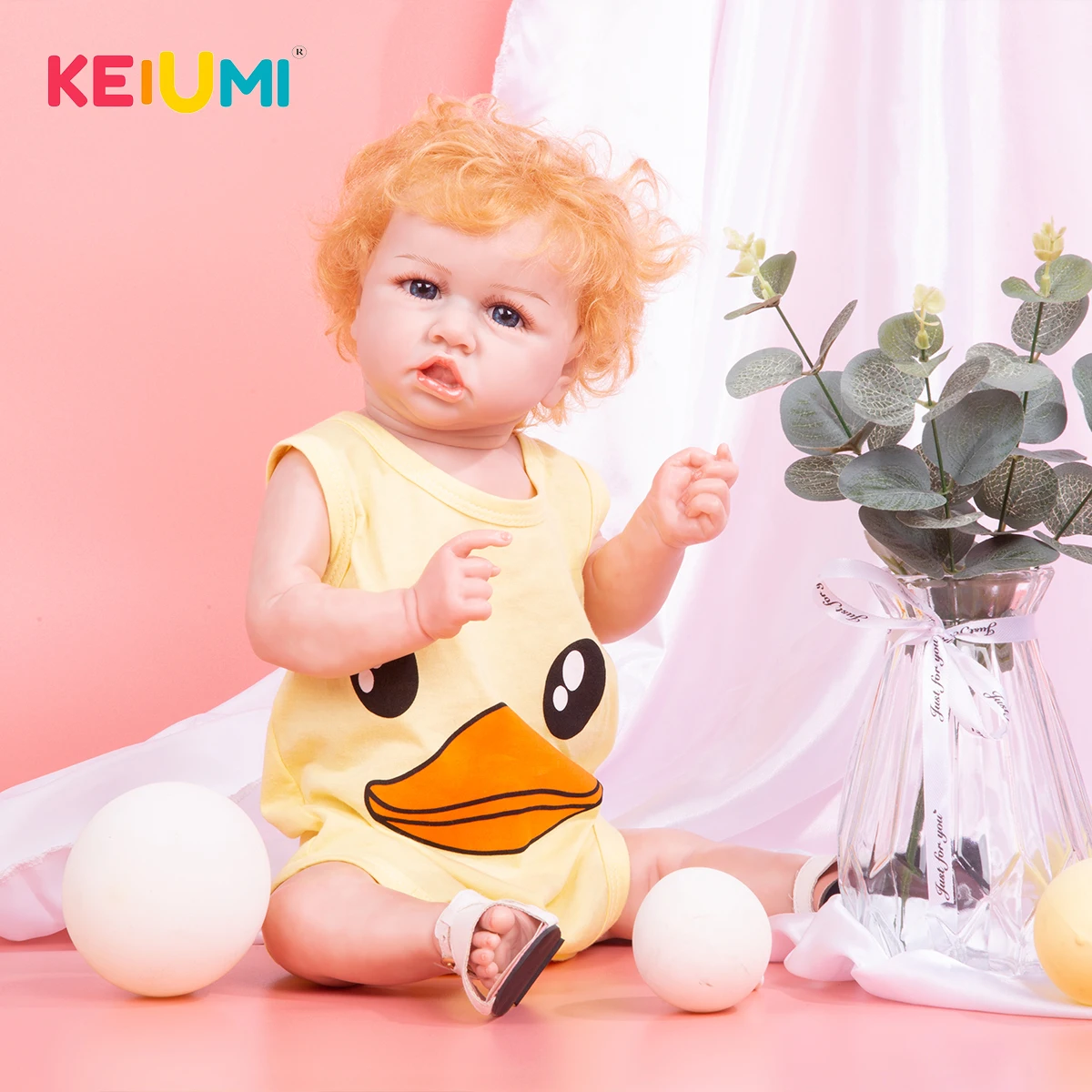 KEIUMI Reborn Baby Dolls 3D-Paint Skin Real Touch Toddler Boneca Realistic Doll Can Bath Babies Doll For Children's Day Gifts
KEIUMI Reborn Baby Dolls 3D-Paint Skin Real Touch Toddler Boneca Realistic Doll Can Bath Babies Doll For Children's Day Gifts