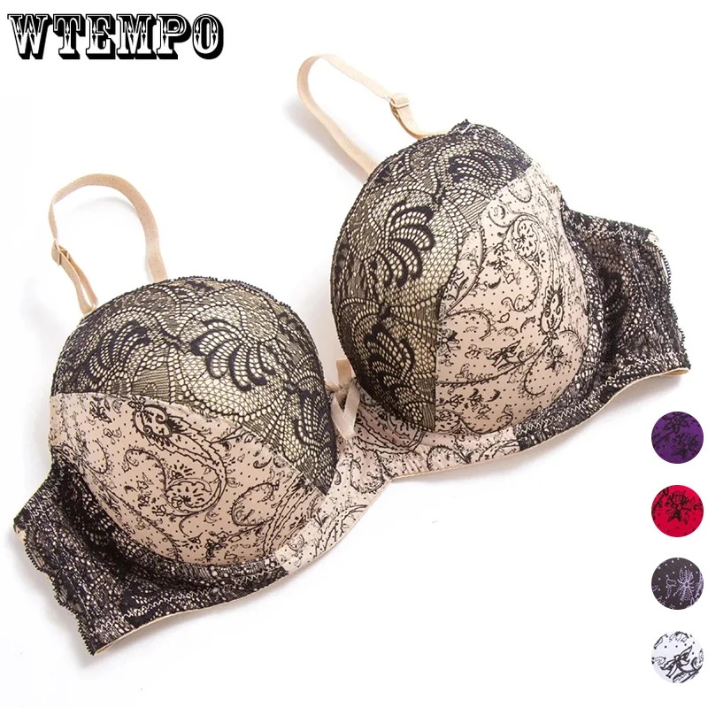Lace Sexy Lingerie Women D E Bras Plus Size Push Up Bra Thin Floral Underwire Brassiere Seamless Invisible Bralette Underwear
Lace Sexy Lingerie Women D E Bras Plus Size Push Up Bra Thin Floral Underwire Brassiere Seamless Invisible Bralette Underwear