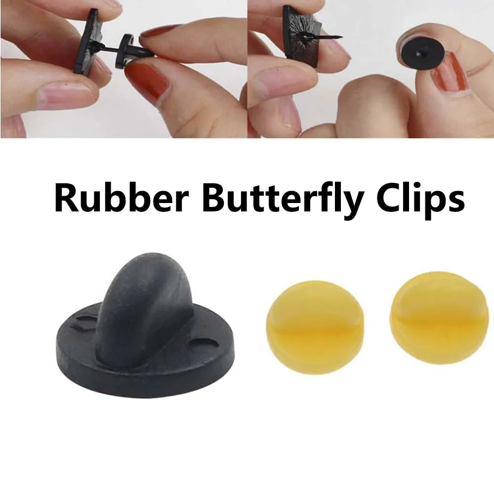 25 шт. практичных резиновых лацканов DIY булавка для кабеля шляпа ювелирные изделия Ремесло Зажим для спины
25 шт. практичных резиновых лацканов DIY булавка для кабеля шляпа ювелирные изделия Ремесло Зажим для спины