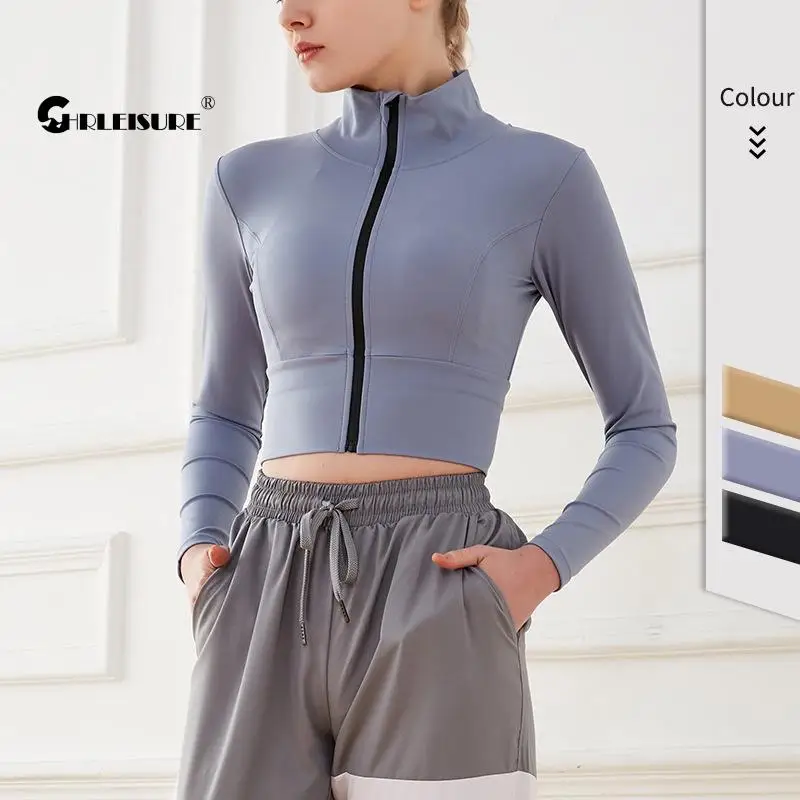 Женская спортивная рубашка CHRLEISURE, облегающая куртка с длинным рукавом для фитнеса, йоги, спортивная куртка, тренировочные толстовки
Женская спортивная рубашка CHRLEISURE, облегающая куртка с длинным рукавом для фитнеса, йоги, спортивная куртка, тренировочные толстовки