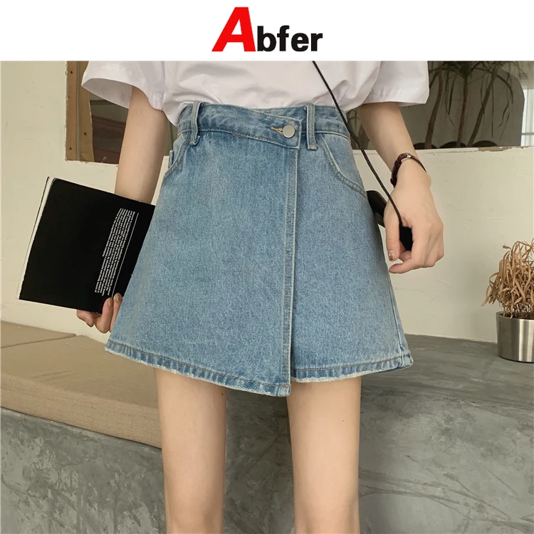Abfer Korean Style Summer Plus Size 2021 Denim Women Skirt Shorts High Waist Button Baggy Jeans Harajuku Short Skirt Y2k Kpop
Abfer Korean Style Summer Plus Size 2021 Denim Women Skirt Shorts High Waist Button Baggy Jeans Harajuku Short Skirt Y2k Kpop