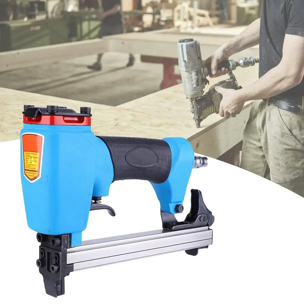 New 1013J U-type Sturdy Pneumatic Nailer Easy to Use Air Tools Pneumatic Air Stapler for Woodworking Wholesale Dropshipping
New 1013J U-type Sturdy Pneumatic Nailer Easy to Use Air Tools Pneumatic Air Stapler for Woodworking Wholesale Dropshipping