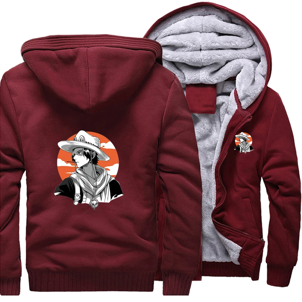 One Piece Japanese Anime Portgas D Ace Casual Outdoor Hoodies Coat Men Print Street Sweatshirt Winter Warm Thick Fitted Jackets
One Piece Japanese Anime Portgas D Ace Casual Outdoor Hoodies Coat Men Print Street Sweatshirt Winter Warm Thick Fitted Jackets