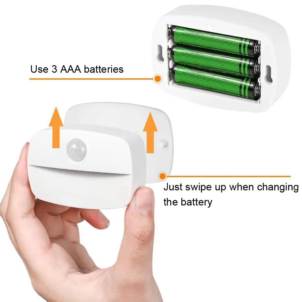 Motion Sensor Light Stick Pasteable Auto-Sensing Closet Light Wall Stick Hallway Bathroom Bedroom Brightness Nigt-lighting
Motion Sensor Light Stick Pasteable Auto-Sensing Closet Light Wall Stick Hallway Bathroom Bedroom Brightness Nigt-lighting