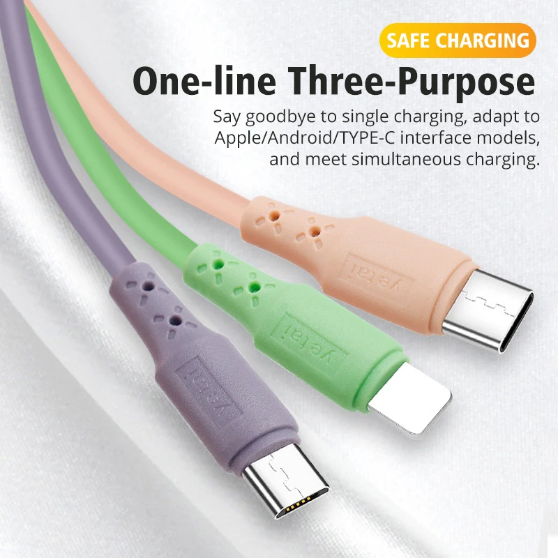 3in1 Micro USB c Cable Type C Cable for iphone 13 Pro Max Samsung Xiaomi Huawei Phone Charging Cord usb Cable Fast Charging Line
3in1 Micro USB c Cable Type C Cable for iphone 13 Pro Max Samsung Xiaomi Huawei Phone Charging Cord usb Cable Fast Charging Line