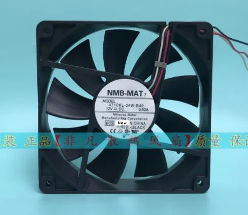 Original 4710KL-04W-B49 12025 0.52A 12V large air volume chassis cooling fan
Original 4710KL-04W-B49 12025 0.52A 12V large air volume chassis cooling fan