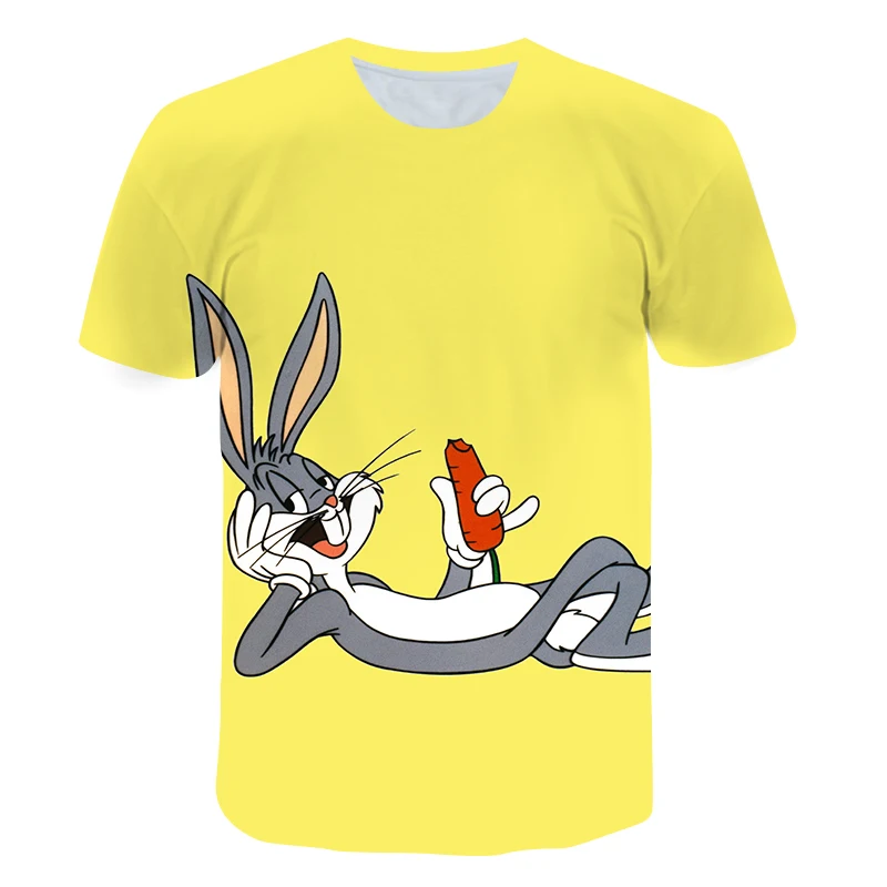 Cute 3D Print T Shirt Children Clothing Summer Short Sleeve O-neck Tshirt Rabbit Baby Boys Kids Casual Cartoon Tops Tees
Cute 3D Print T Shirt Children Clothing Summer Short Sleeve O-neck Tshirt Rabbit Baby Boys Kids Casual Cartoon Tops Tees